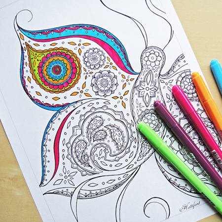 Coloring is not exclusive to kids anymore. Grab some markers and check out this list of free adult coloring pages that will satisfy the kid in you!