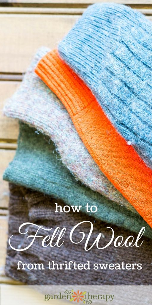 How to do shop felting with wool