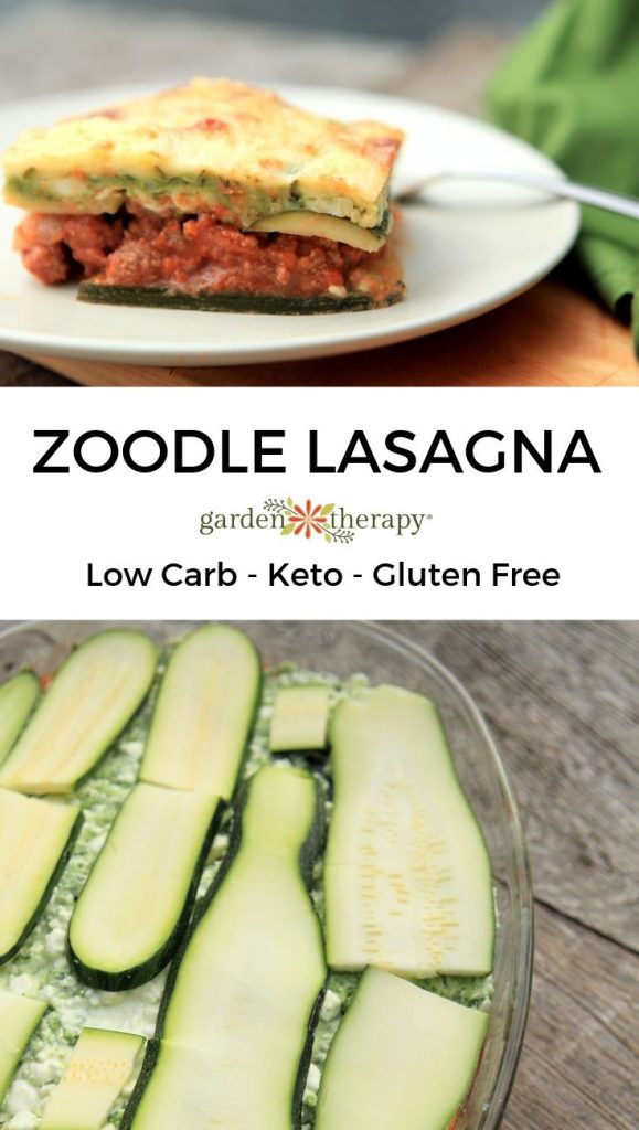 Zucchini Noodle Zoodle Lasagna Recipe