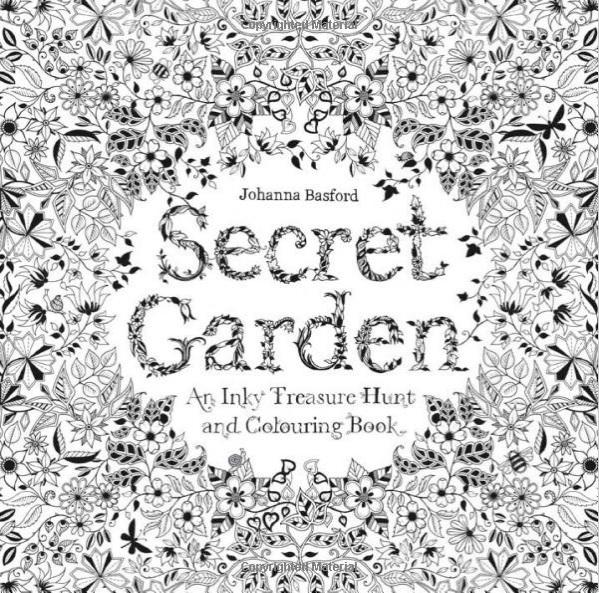 Secret Garden Coloring Book plus a free coloring page to print