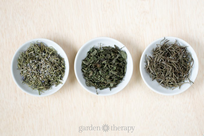 Dried Herbs for natural drawer fresheners