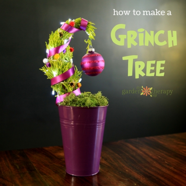 A Small Tree With a Big Message: How to Make a Grinch Tree