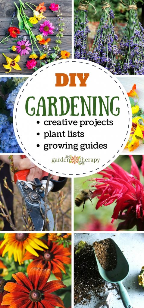 DIY Gardening Ideas, Projects, Plant Lists, and More!