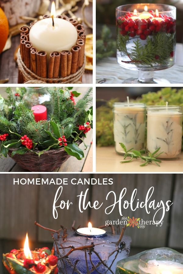 Light Up the Holidays with These Creative Candle Projects - Garden Therapy