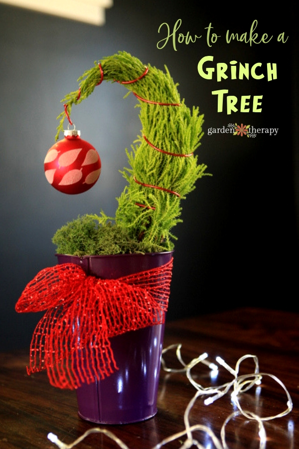 A Small Tree With a Big Message: How to Make a Grinch Tree