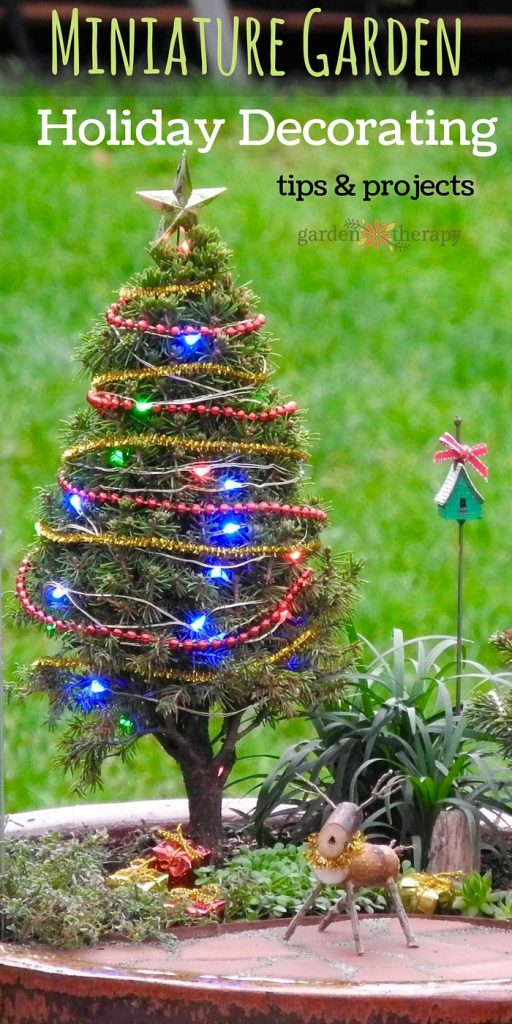 How to make Miniature Christmas Tree, DIY Christmas decorations