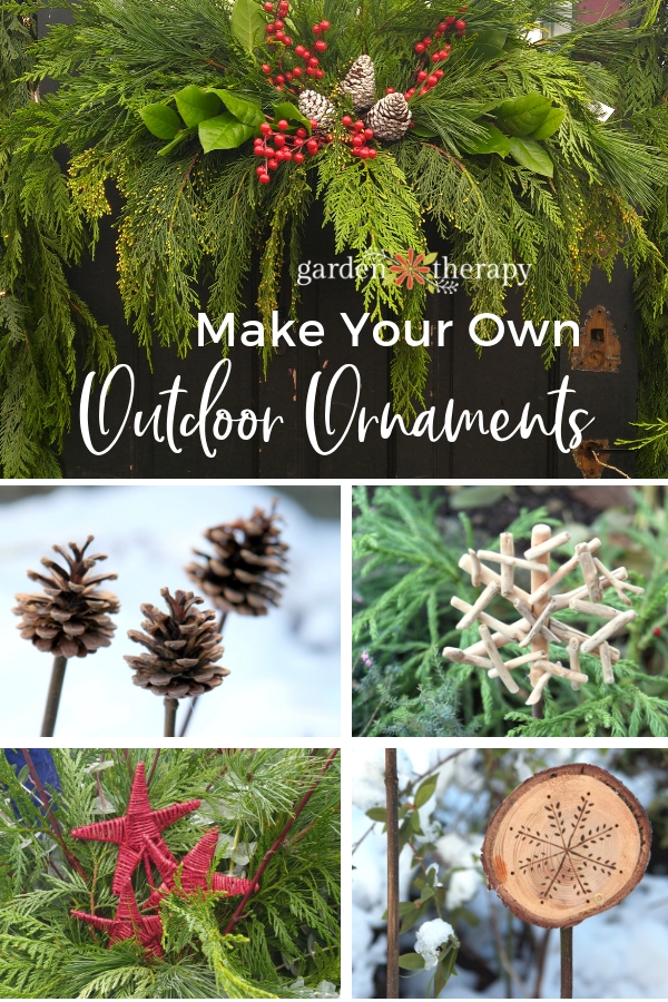 Make Your own outdoor ornaments