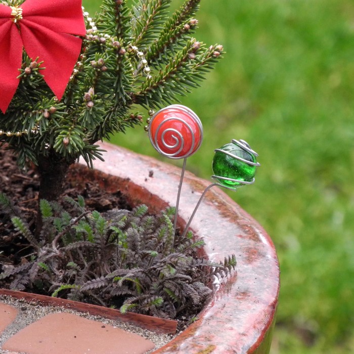 Miniature Garden Gazing Balls