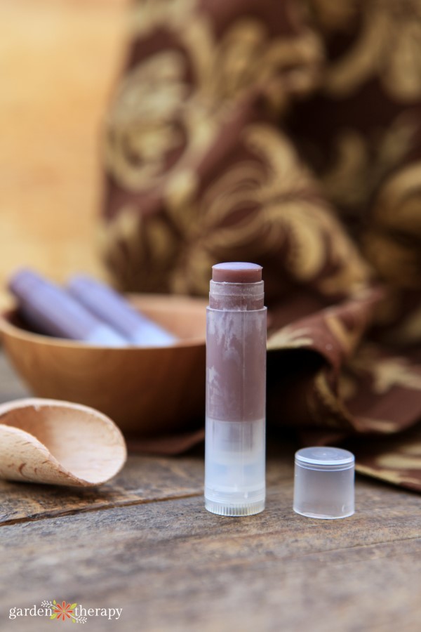 Chai Spice Lip Balm as a DIY gift idea