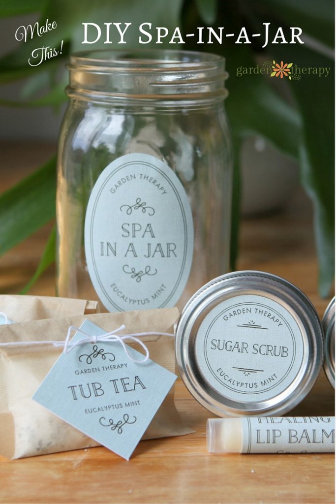 Make This! Spa in a Jar