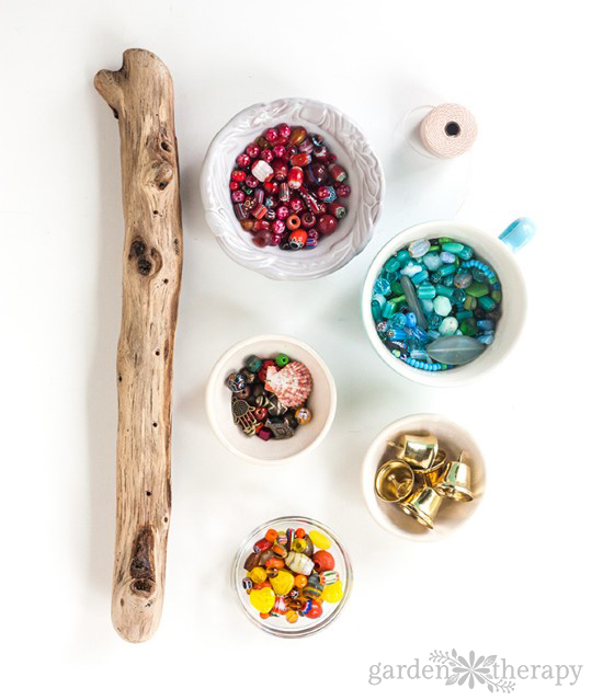 Gifts Under Ten Dollars - How to Make a Beaded Wind Chime with Bells 