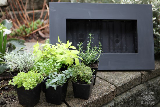 Chalkboard Vertical Planter