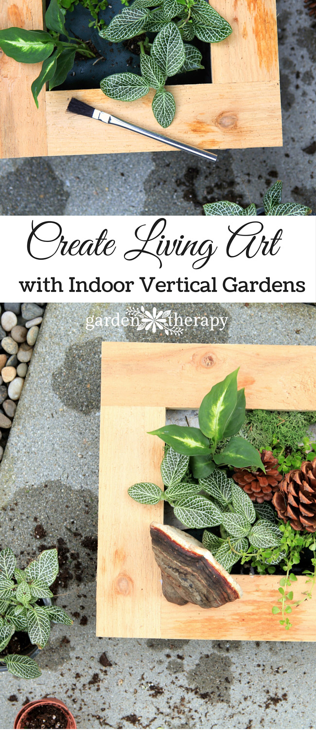 Create Living Art with Indoor Vertical Gardens