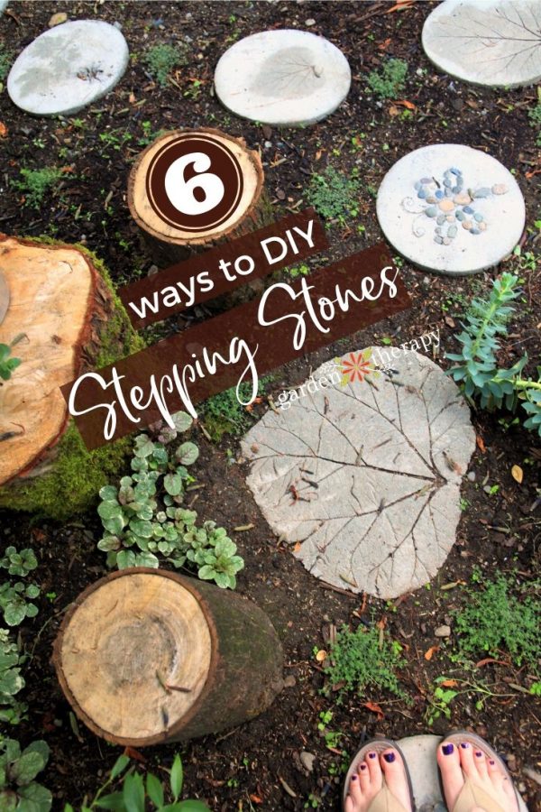 Your Own Path 6 Ways to Make DIY Concrete Stepping Stones