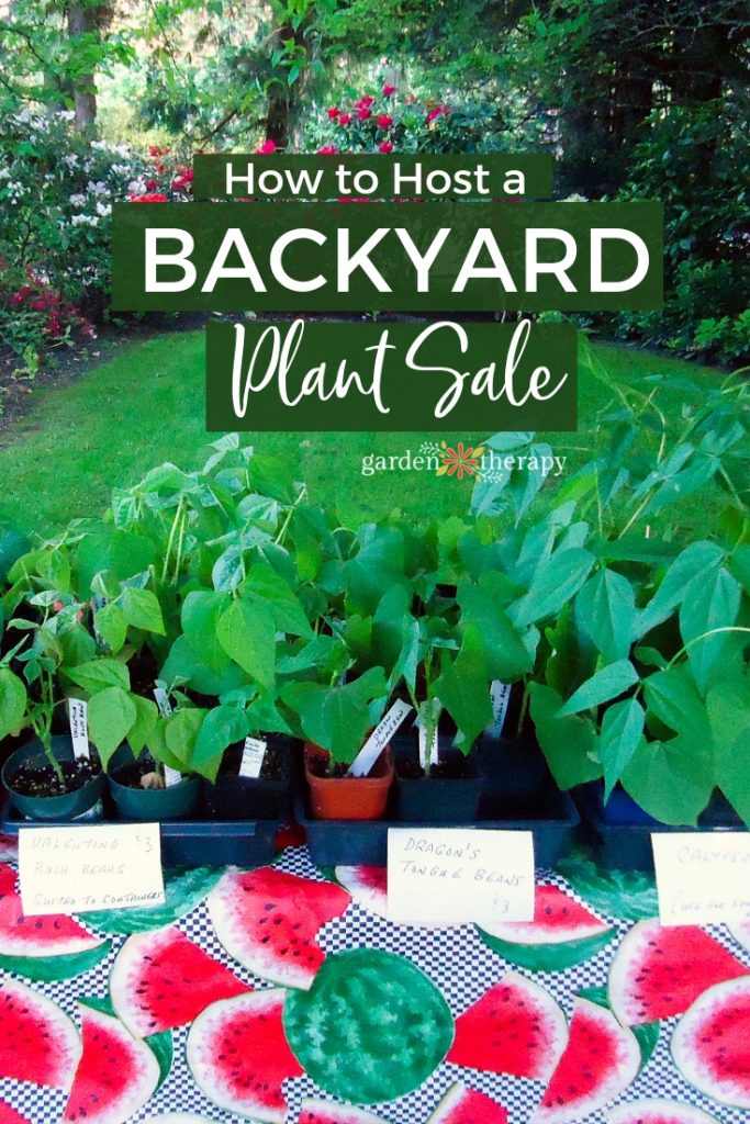 How to Host a Backyard Plant Sale