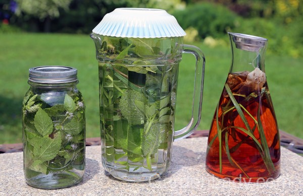 Sun Teas for a Cocktail Hour Garden