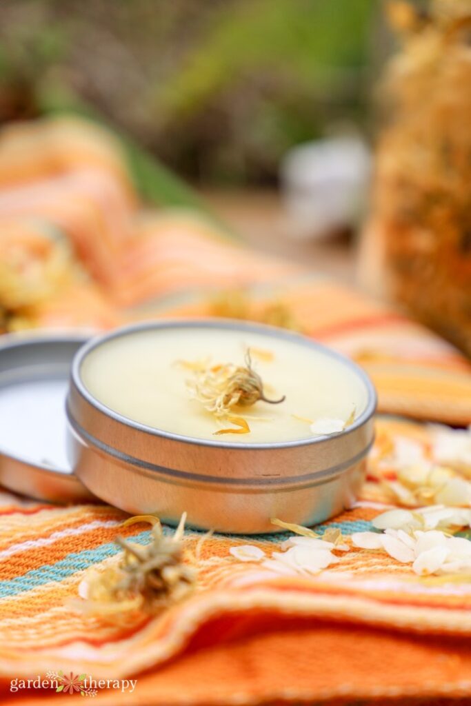 DIY calendula salve