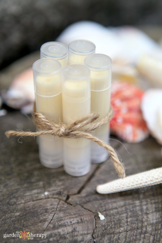 Learn how to Make Pure Lip Balm with SPF