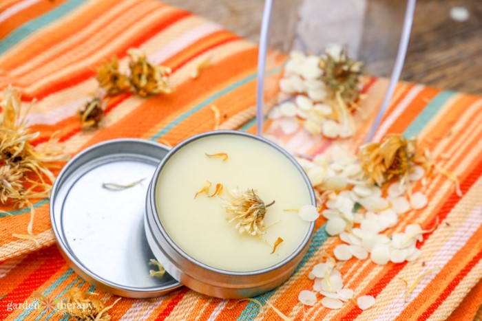 homemade calendula salve