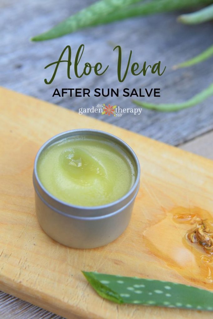 Aloe After Sun Lotion Bar Recipe for Natural Summer Skin Care