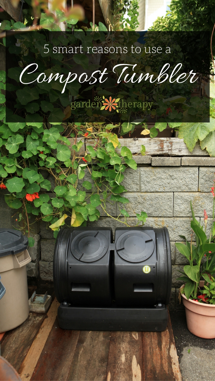 5 Reasons to Use a Compost Tumbler (AKA Make Compost 