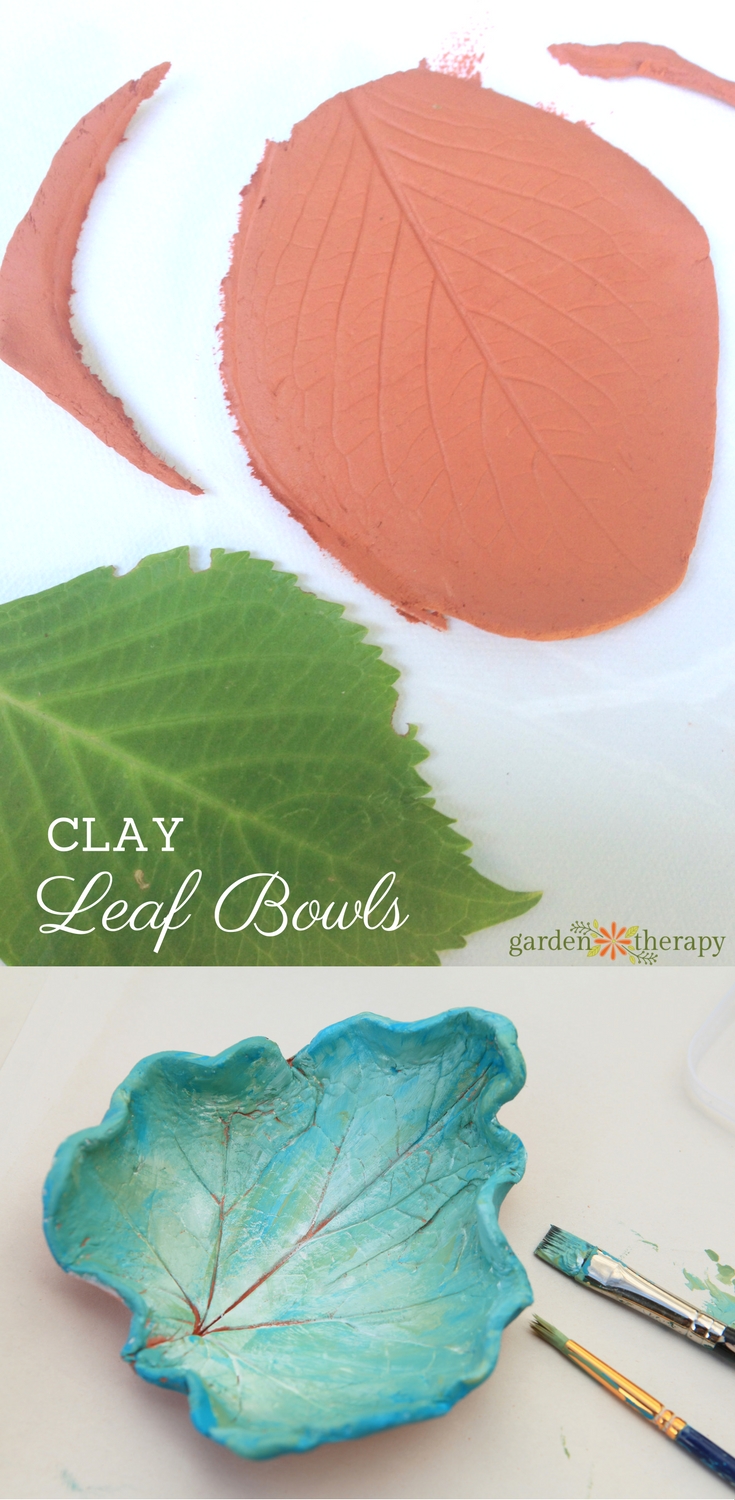 Stunning Clay Leaf Dishes that are Easy to DIY Garden Therapy