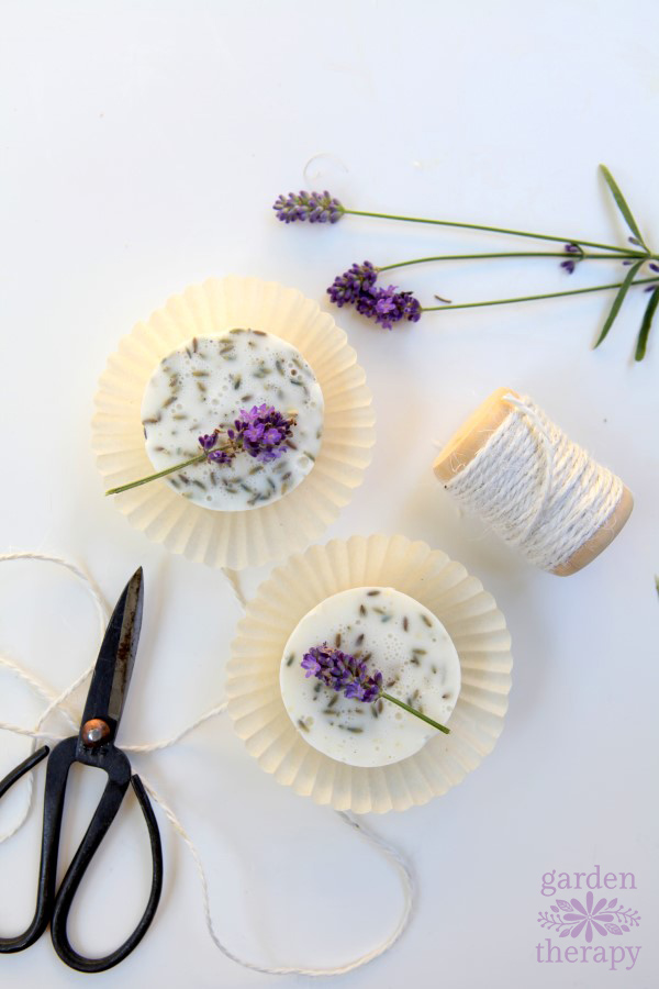 This lavender oatmeal soap is soothing and calming for your skin and, even though it looks complicated, it is incredibly easy to make at home for gifts.