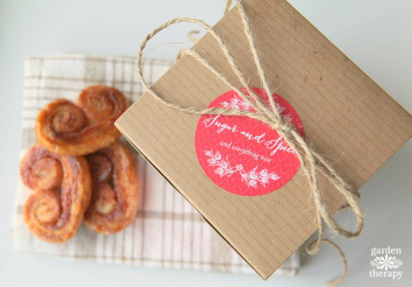 These flaky and sweet cinnamon palmiers fill the house with a warm butter-and-spice aroma. They also are very easy to make when unexpected guests arrive.