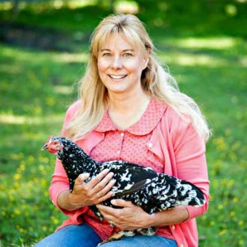 Lisa Steele, author and chicken-keeper extraordinaire 