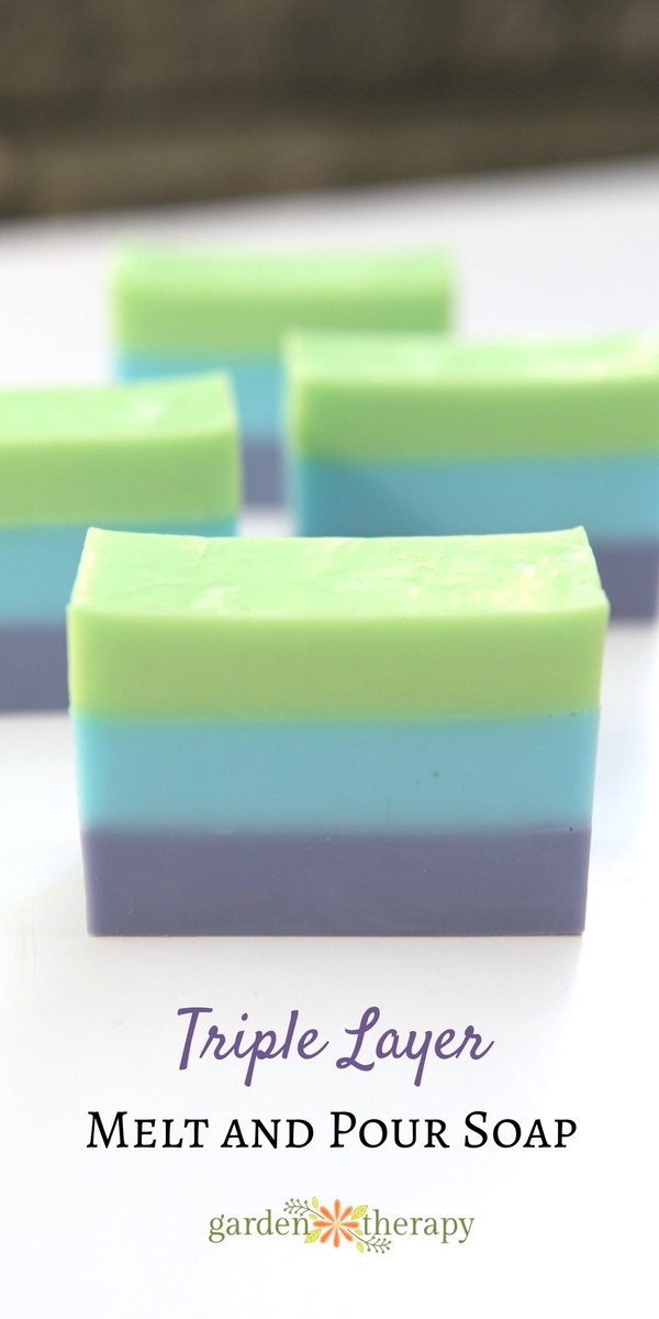 How to make triple layer melt and pour soap that looks beautiful every time!