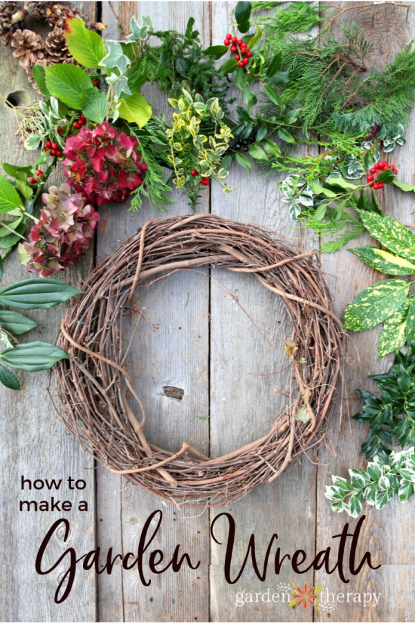 The Everything in the Garden Wreath: Fresh, Festive, and Free - Garden ...
