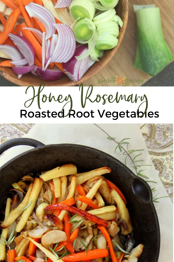 Honey Rosemary Roasted Root Vegetables