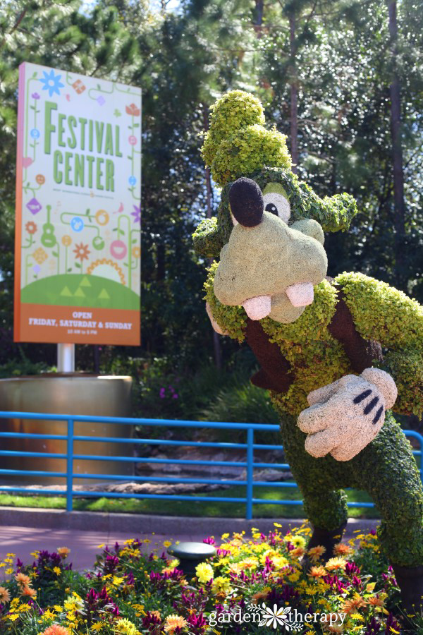 Disney Topiaries Tour Epcot International Flower and Garden Festival