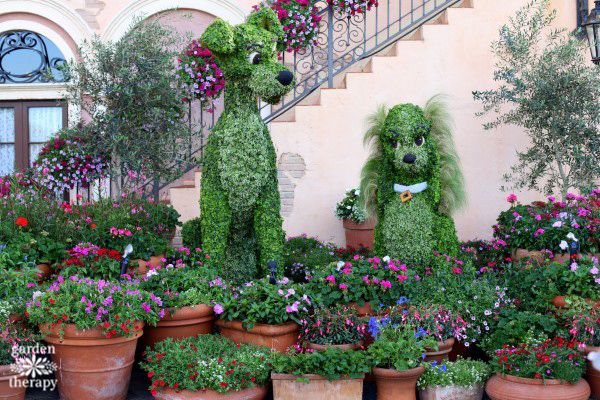 Disney Topiaries Tour Epcot International Flower and Garden Festival