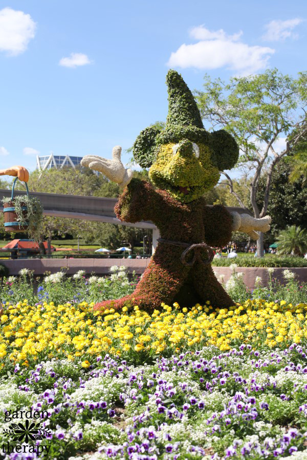 Disney Topiaries Tour Epcot International Flower and Garden Festival