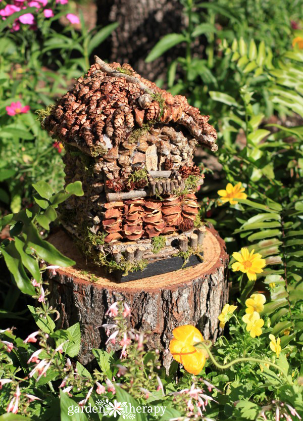 How to Make a Foraged Fairy House