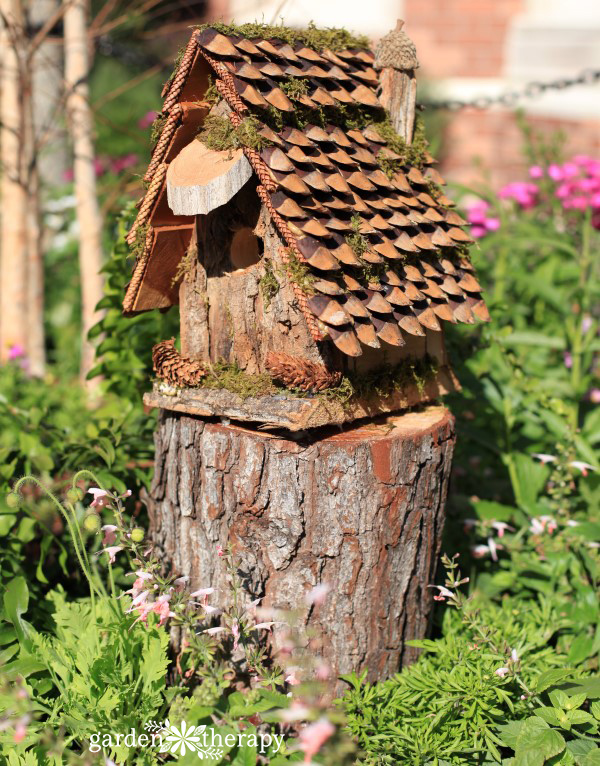 how to make a real fairy house