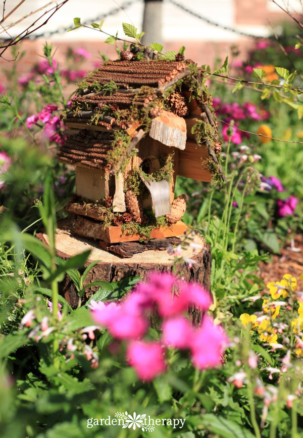 Whimsical Foraged Fairy Houses You Would Think Were Actually Made