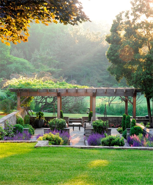 Pergola garden, photographed by Stacy Bass