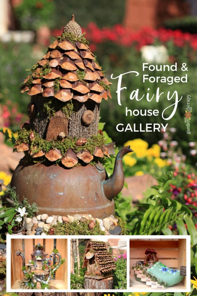 Whimsical Foraged Fairy Houses You Would Think Were Actually Made