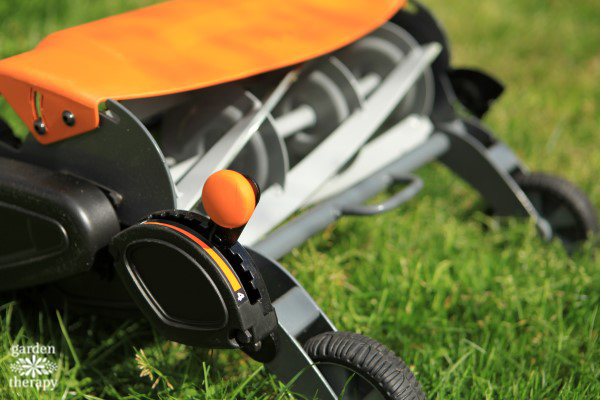 Lawn Care Unplugged: How to Use a Reel Mower - Garden Therapy