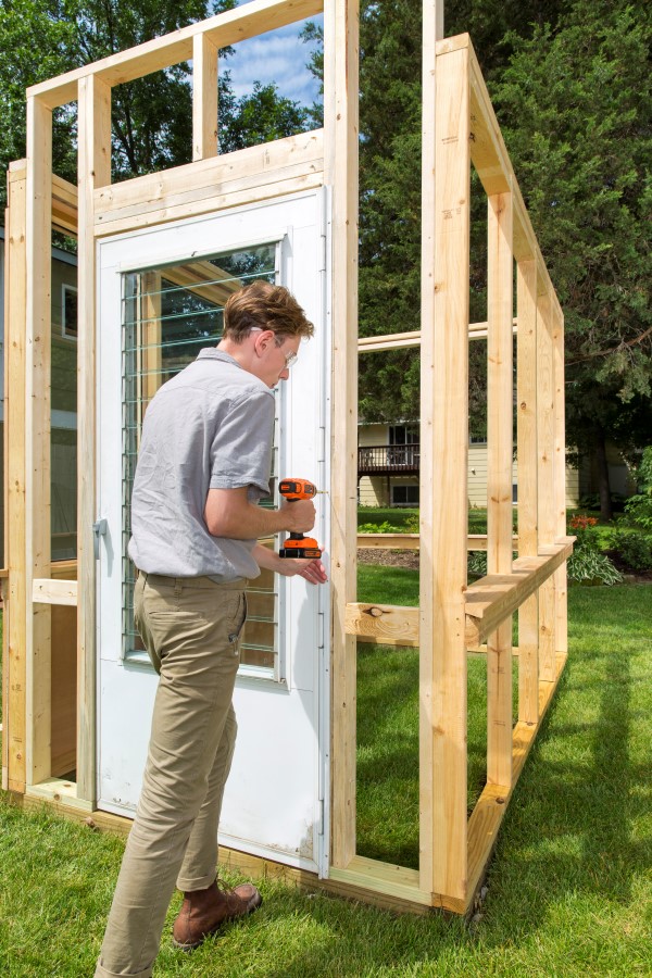 Build An Old Window Greenhouse Garden Therapy