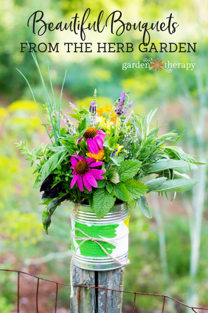 Beautiful Bouquets from the Herb Garden