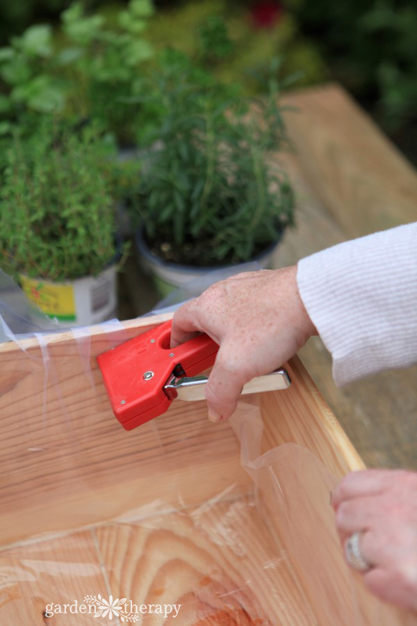 How to Make a Wood Wine Crate Herb Garden