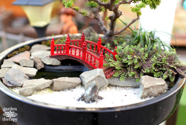 Miniature Gardens And Fairy, Mini Japanese Garden Ornaments