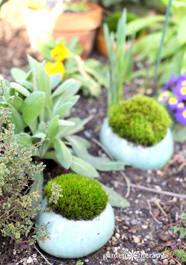 Magical Miniature Gardens Moss Rocks