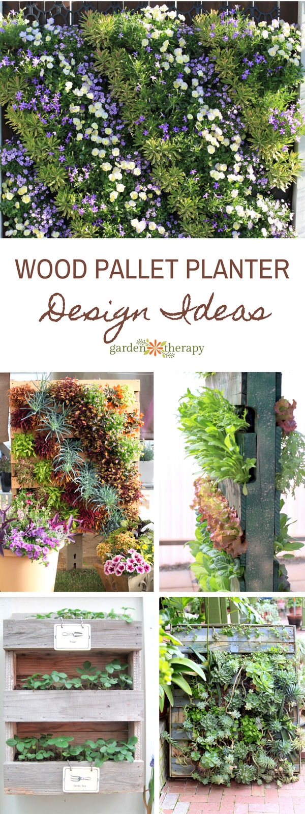 Wood Pallet Planter Design Ideas