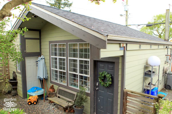 Before Garage Makeover - North and West Side