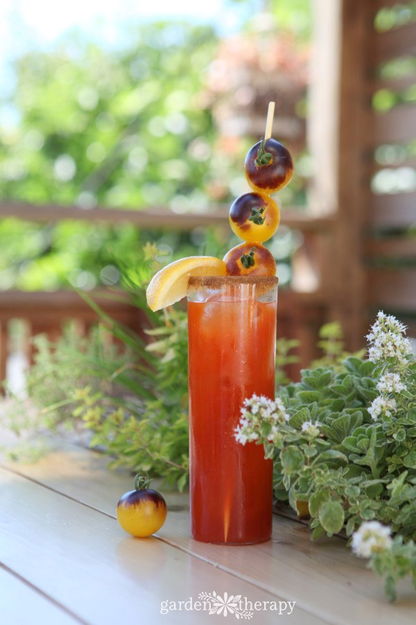 Indigo Fireball Bloody Mary