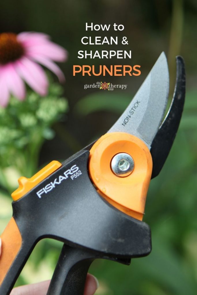 how to care for pruners 